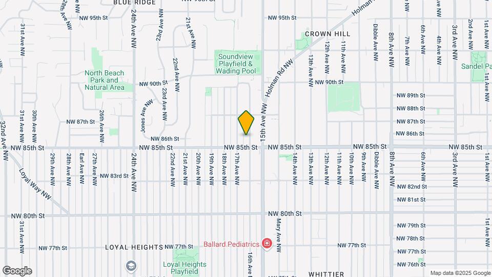 8513 16th Ave NW Map and Location Details