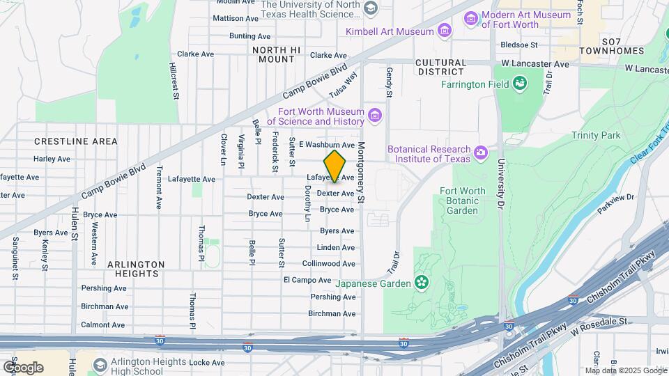 3636 Dexter Ave Map and Location Details