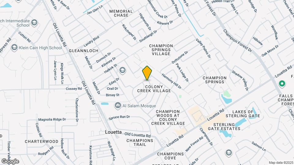 9206 Towerstone Dr Mapa y Detalles de la Ubicación