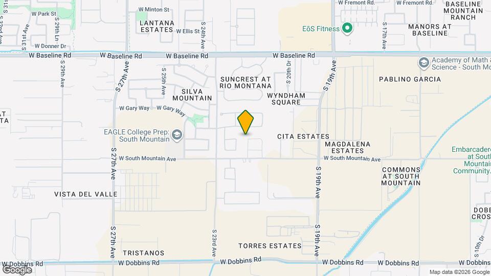 8220 S 21st Ln Map and Location Details
