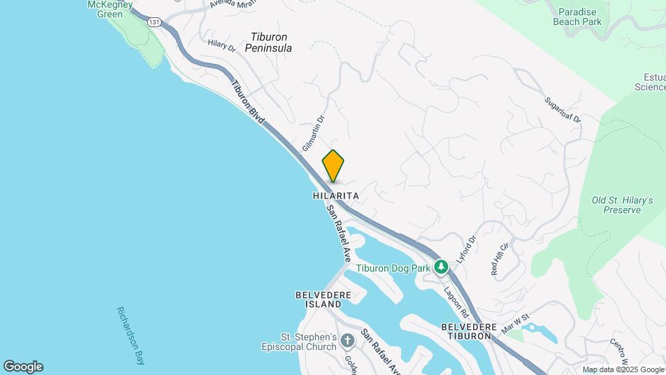 893 Tiburon Blvd Map and Location Details