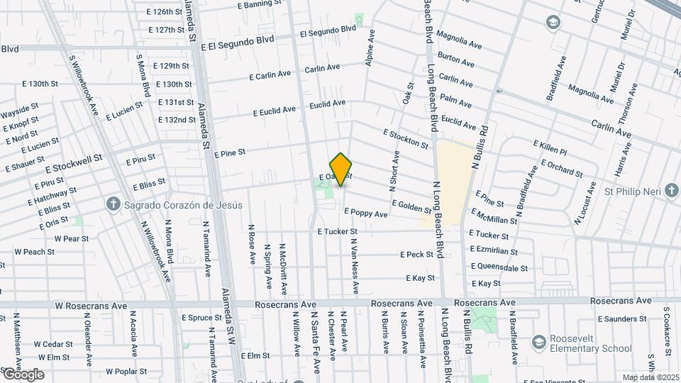 1729-1801 N Alhambra Ave Mapa y Detalles de la Ubicación