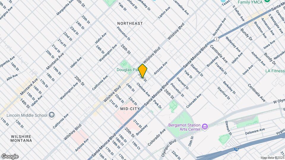 1248 25th St Map and Location Details