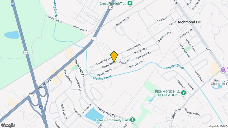 344 Bristol Way Map and Location Details