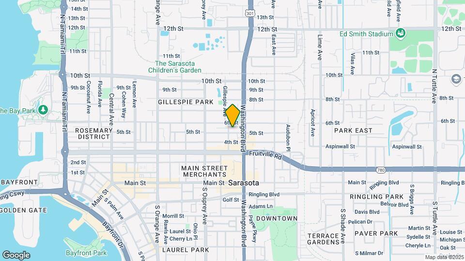 1921 5th St Map and Location Details