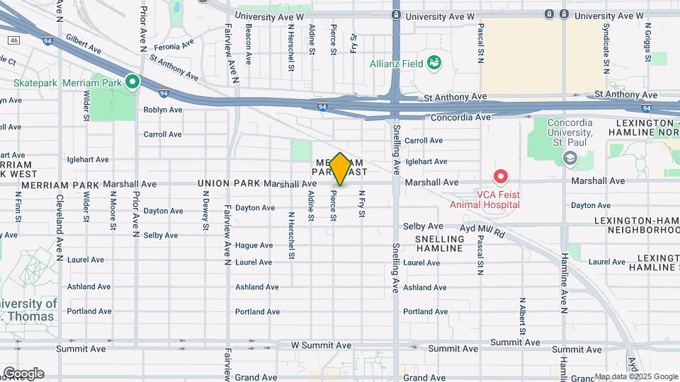1660 Marshall Ave Mapa y Detalles de la Ubicación
