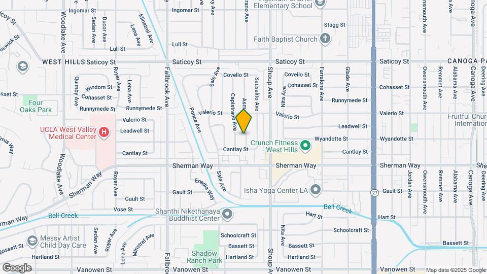 7309 Asman Ave Map and Location Details