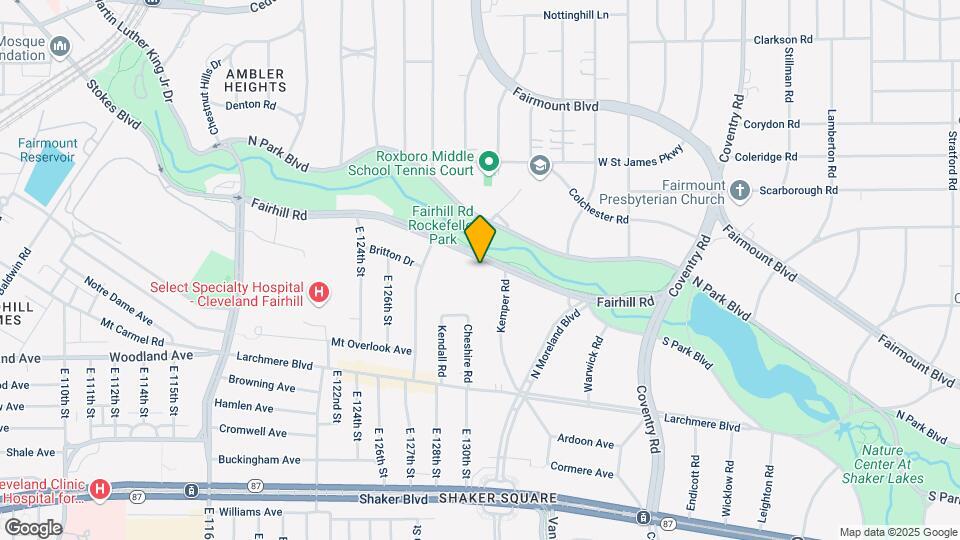 13200 Fairhill Rd Mapa y Detalles de la Ubicación