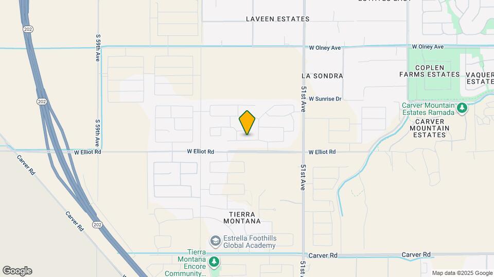 5314 W Alta Mesa Ave Map and Location Details