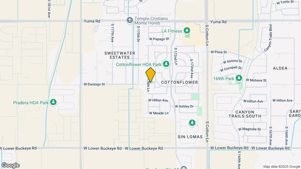 1953 S 174th Ln Map and Location Details