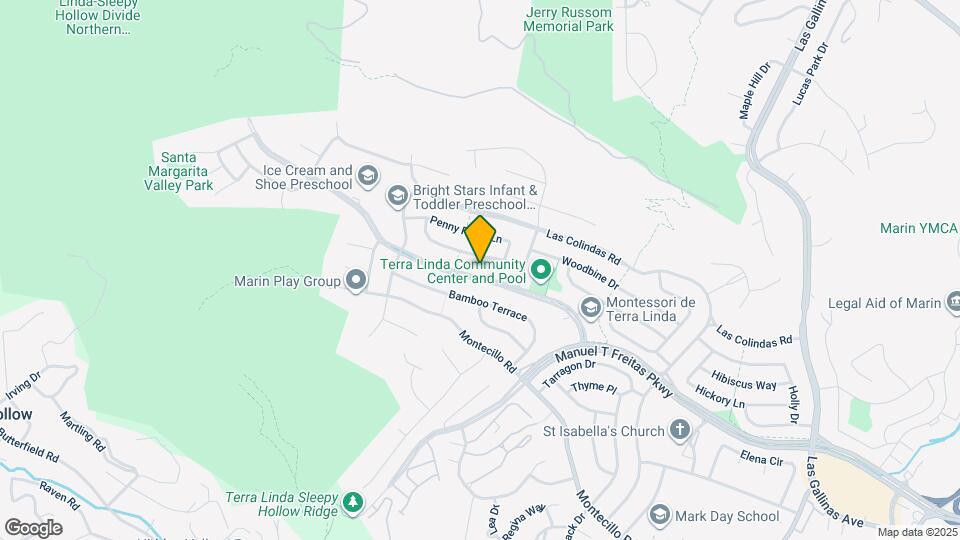 734 Del Ganado Rd Mapa y Detalles de la Ubicación