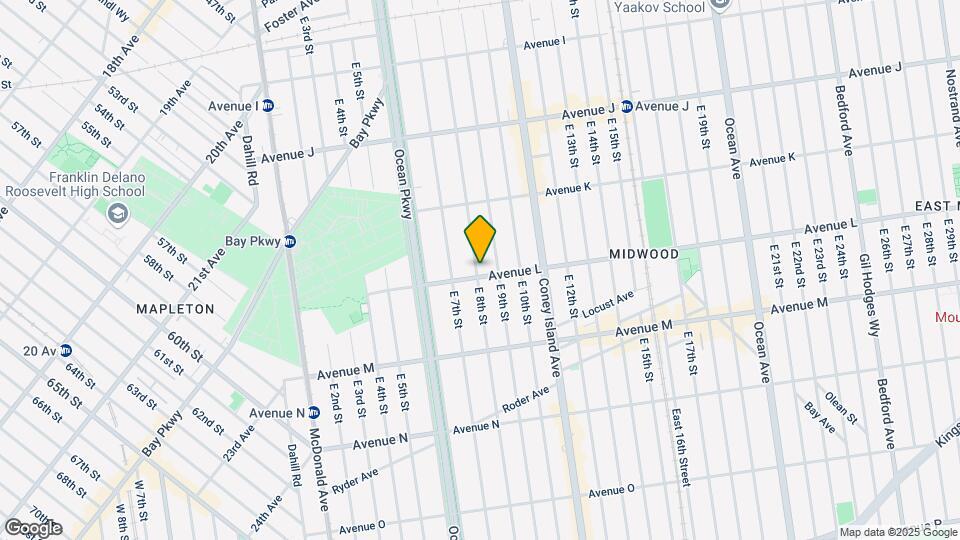 1199 E 8th St Mapa y Detalles de la Ubicación