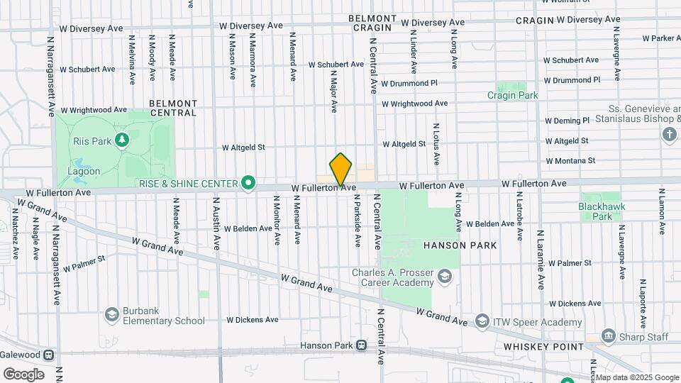 5655 W Fullerton Ave Map and Location Details