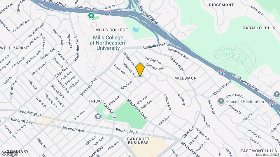 6238 Majestic Ave Map and Location Details