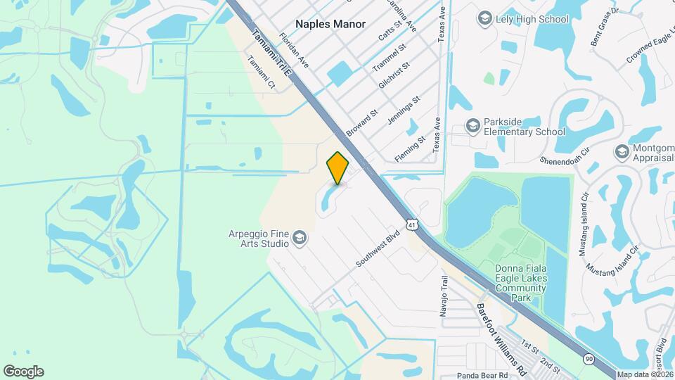 5385 Treetops Dr Map and Location Details