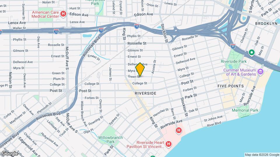 2650 Green St Map and Location Details