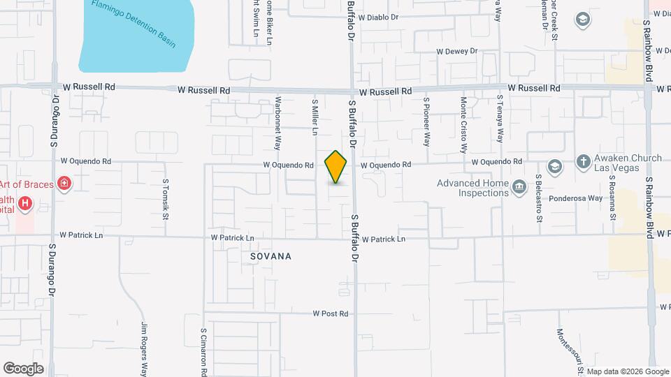 7845 Wolf Fang Ct Map and Location Details