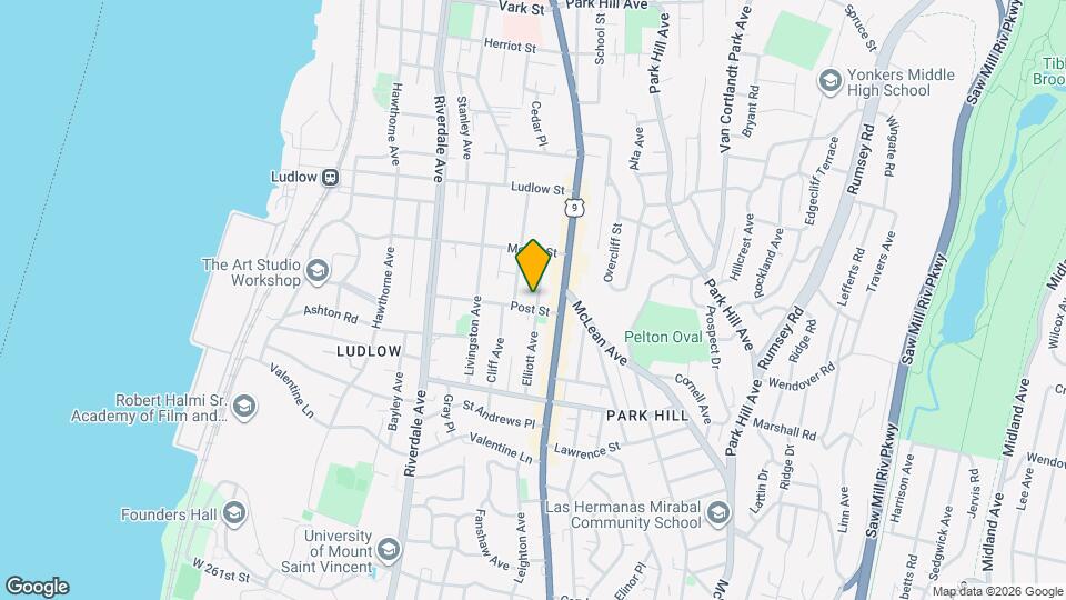 93 Elliott Ave Map and Location Details