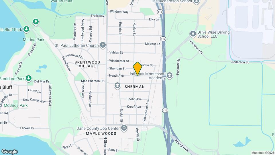 1913 Heath Ave Map and Location Details