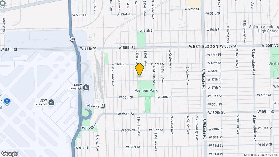 5655 S Kostner Ave, Unit Garden Mapa y Detalles de la Ubicación