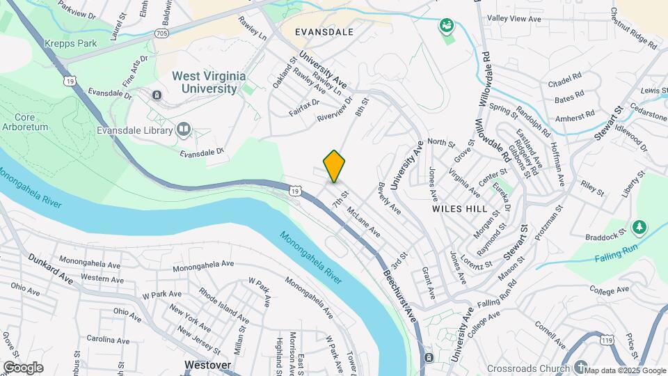 724 1/2 McLane Ave Map and Location Details