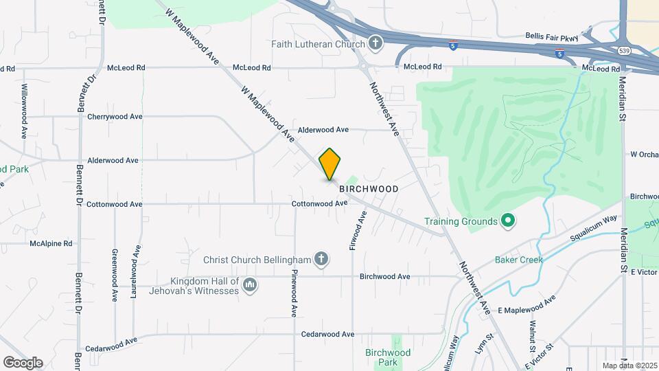 2817 W Maplewood Ave Mapa y Detalles de la Ubicación