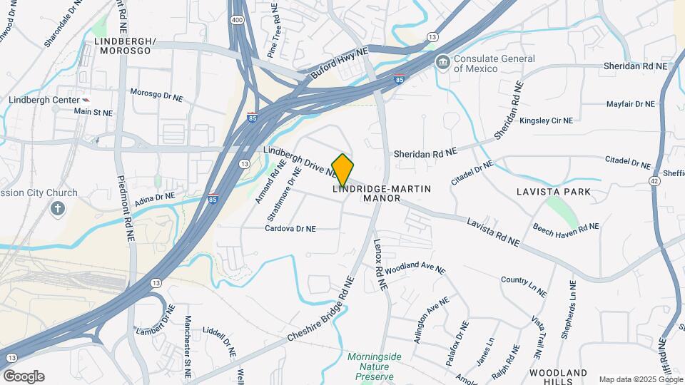 2310 Melante Dr NE Map and Location Details