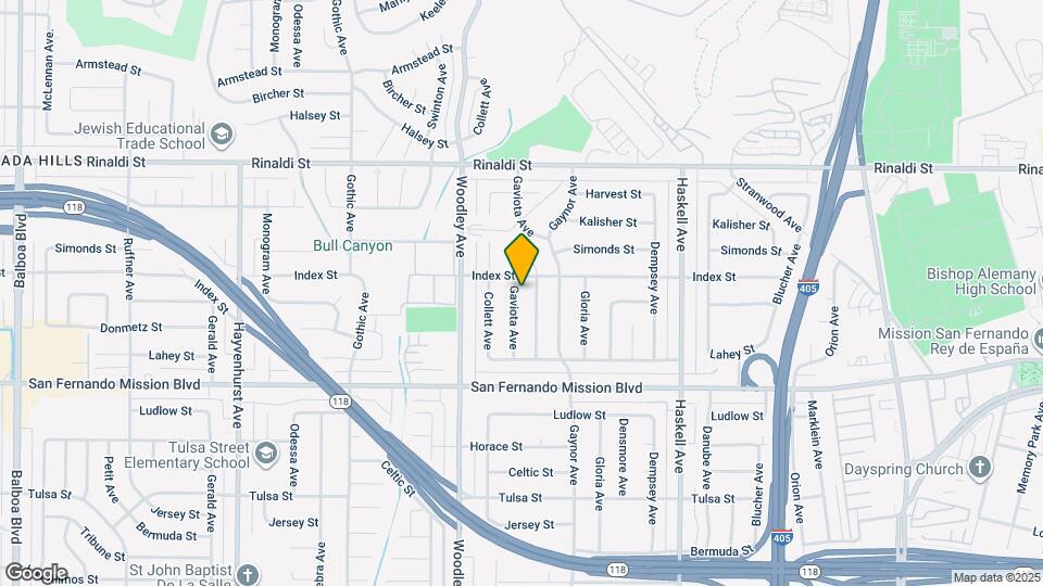 11240 Gaviota Ave Map and Location Details
