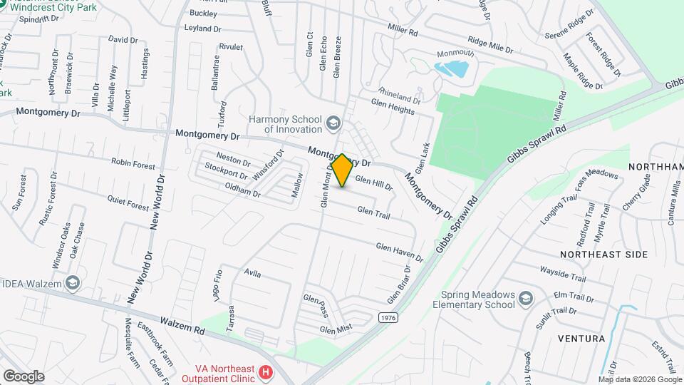 7118 Glen Point Dr Map and Location Details