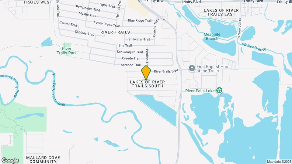 9045 Winding River Dr Mapa y Detalles de la Ubicación