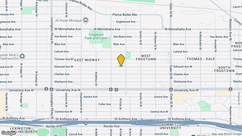 818 Edmund Ave, Unit 2 Map and Location Details