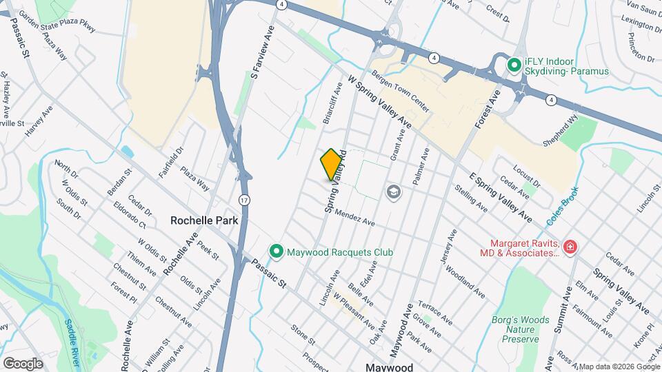 755 Spring Valley Rd Map and Location Details