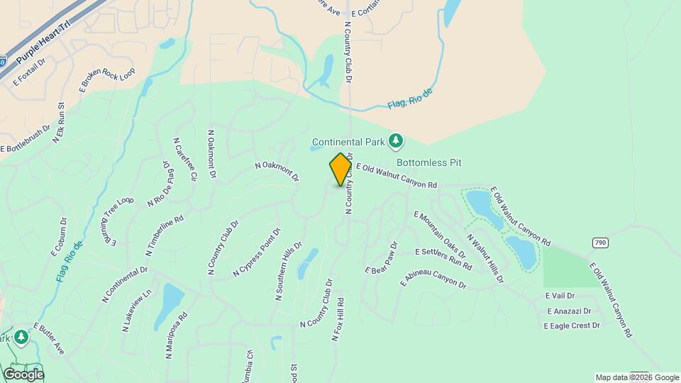 2331 N Oakmont Dr Map and Location Details