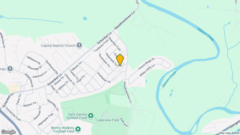 1322 Chinook Trl Map and Location Details