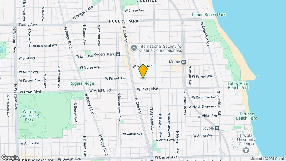 1645-47 Farwell Ave Map and Location Details