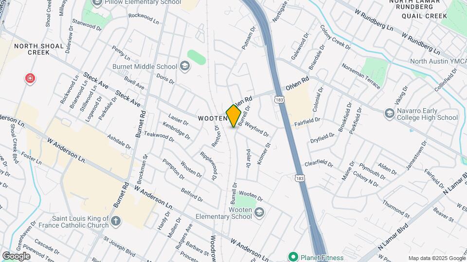 8324 Burrell Dr Map and Location Details