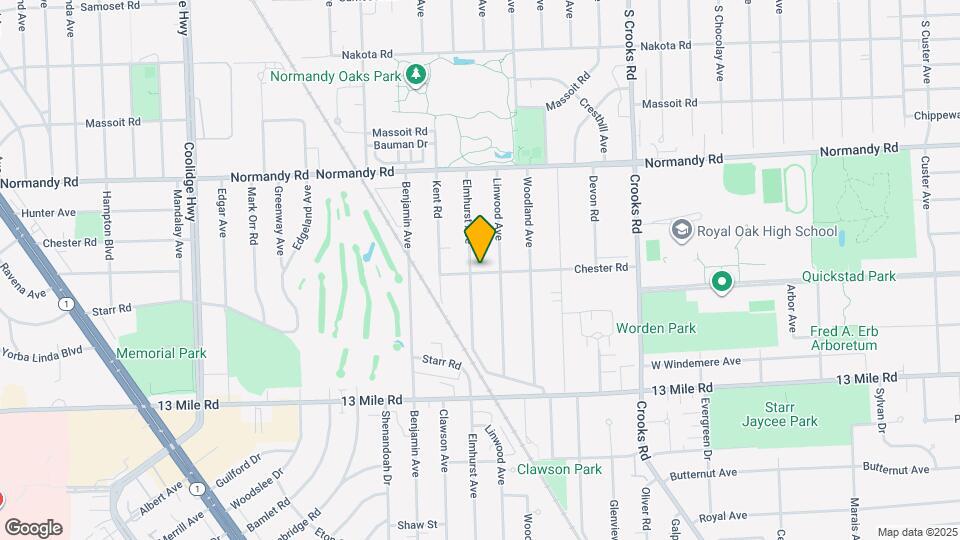 3800 Elmhurst Ave Map and Location Details