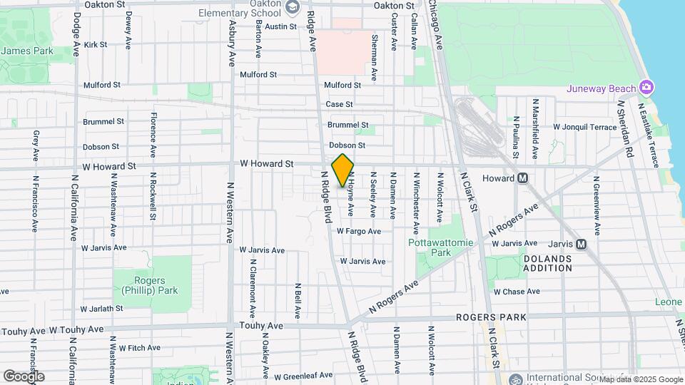 2104 W Birchwood Ave Map and Location Details