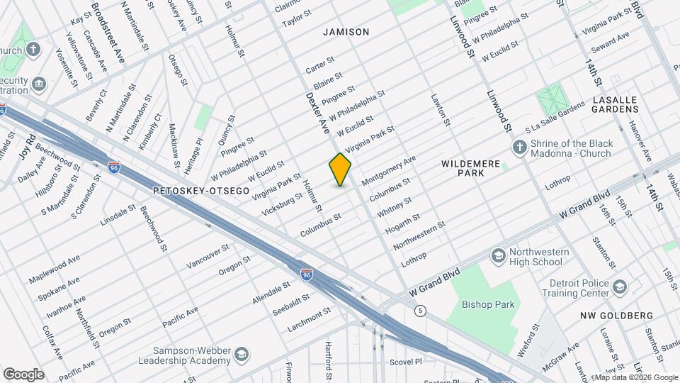 3738 Montgomery Ave Map and Location Details