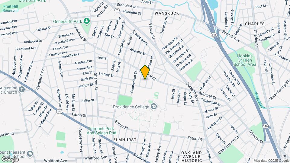 62 Carteret St, Unit A Map and Location Details