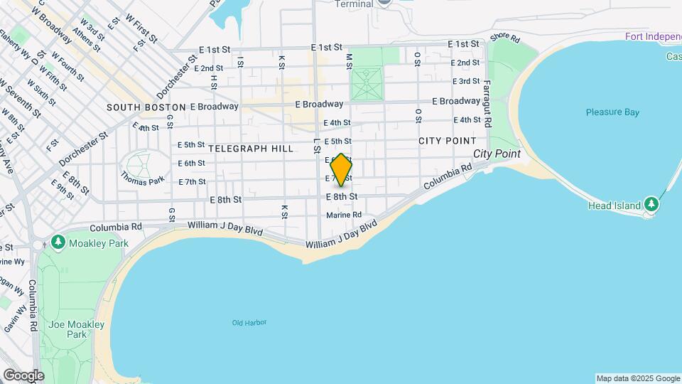 686 E 8th St, Unit 1 Map and Location Details