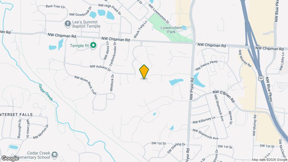 424 Highcliffe Dr Map and Location Details