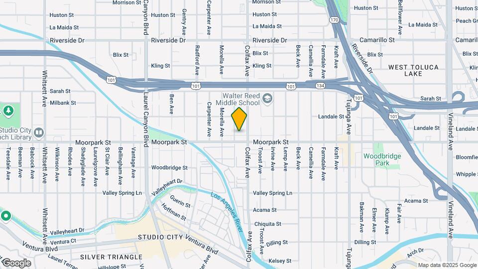 4418 Simpson Ave Mapa y Detalles de la Ubicación