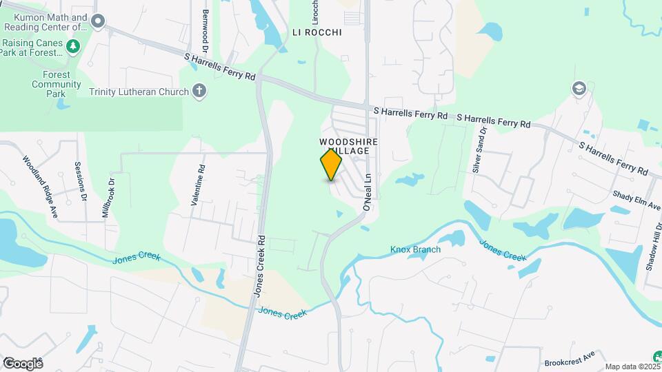 3514 Yorkfield Dr, Unit A Map and Location Details
