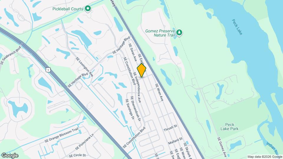 7568 SE Swan Ave Map and Location Details