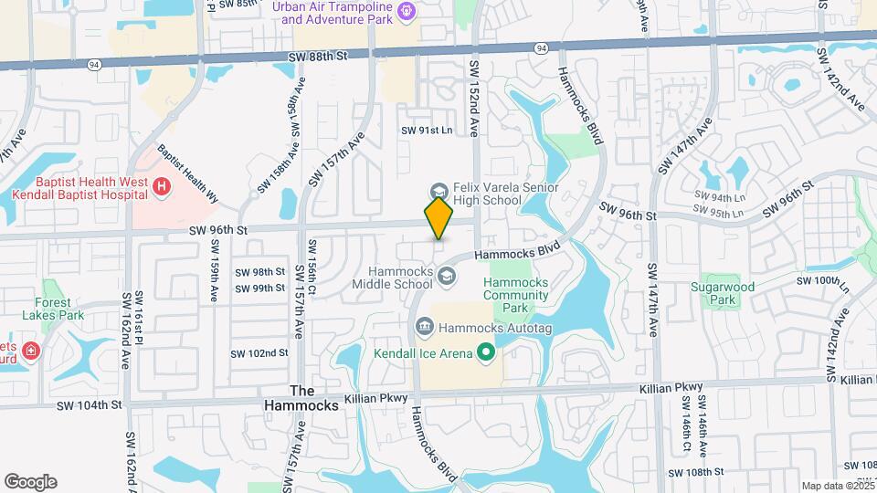 9724 Hammocks Blvd Map and Location Details