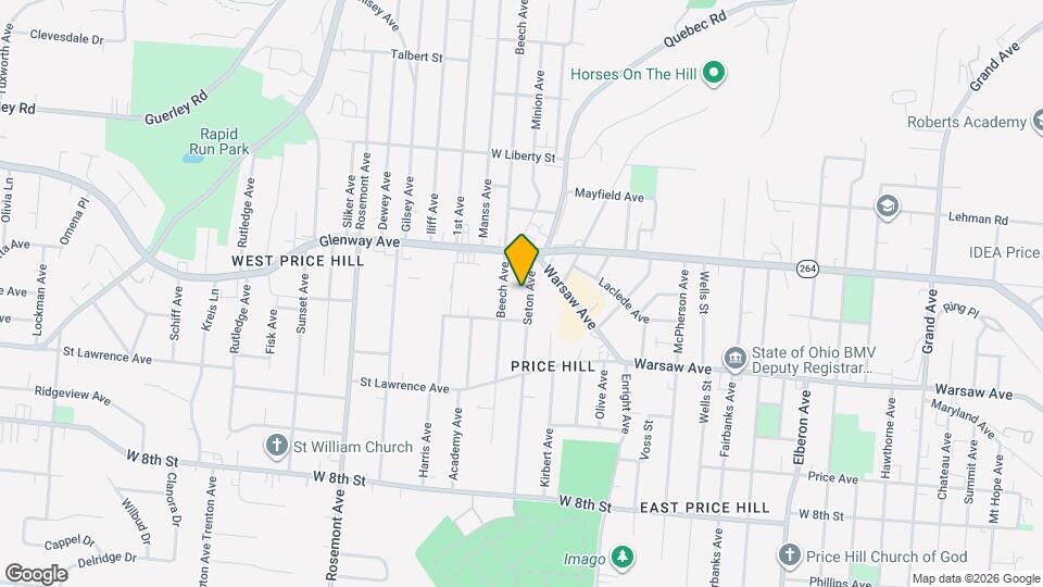 1125 Seton Ave, Unit 1 Map and Location Details