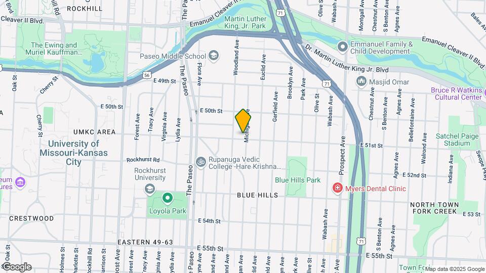 5046 Michigan Ave Mapa y Detalles de la Ubicación