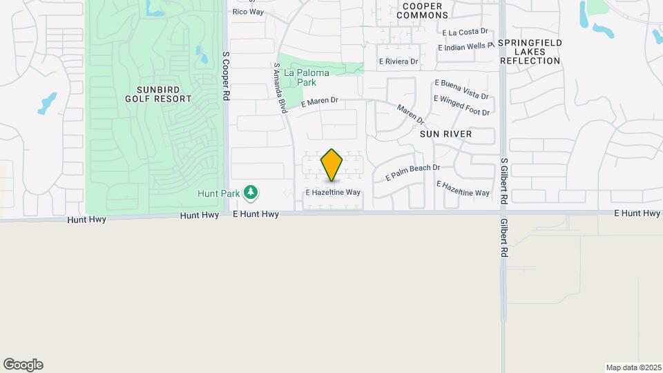 2352 E Hazeltine Way Mapa y Detalles de la Ubicación