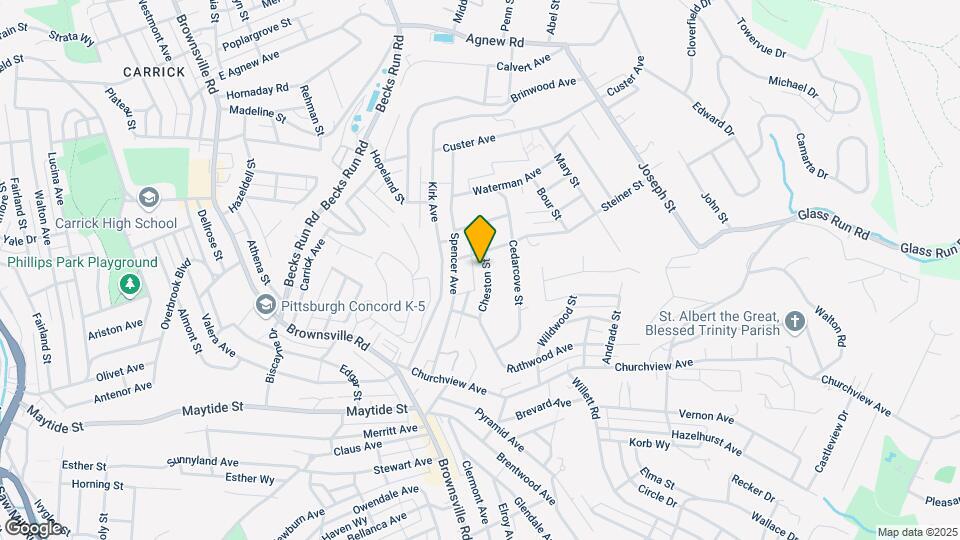 215 Cheston St Map and Location Details